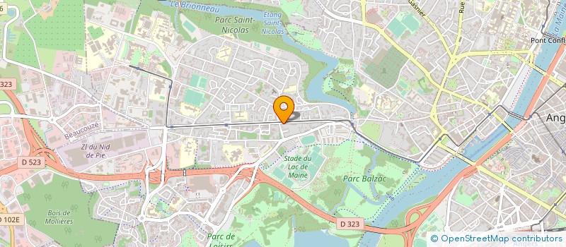 localisation de l'entreprise FORMASIGNES à ANGERS