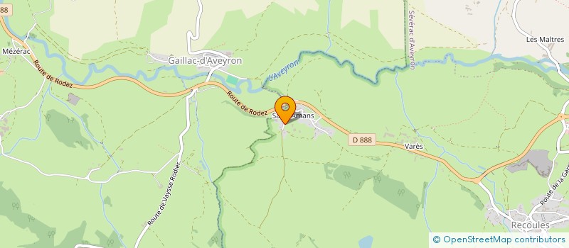 localisation de l'entreprise FORMASIO à SEVERAC D'AVEYRON
