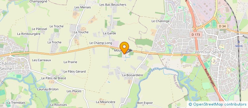 localisation de l'entreprise FORMASIX  NOYAL-CHATILLON-SUR-SEICHE