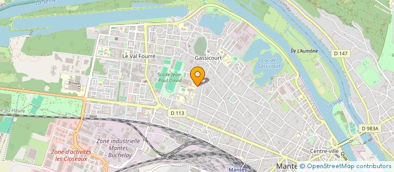 localisation de l'entreprise FORMASNACK  MANTES-LA-JOLIE