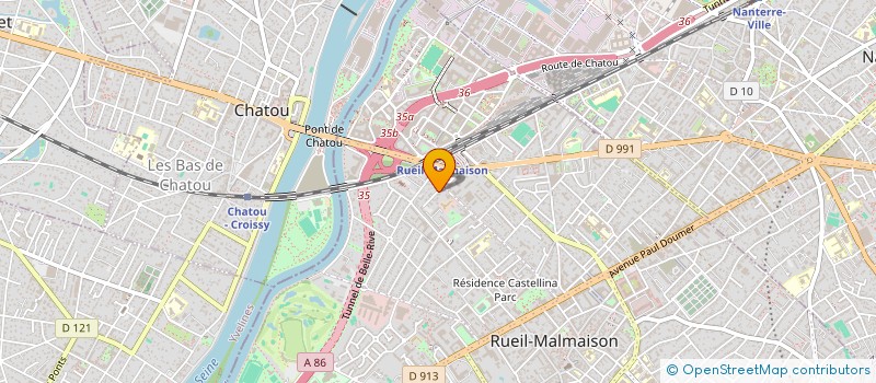 localisation de l'entreprise FORMASO à RUEIL-MALMAISON