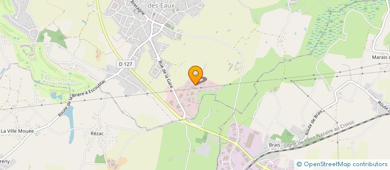 localisation de l'entreprise FORMASOUD ATLANTIQUE  SAINT-ANDRE-DES-EAUX