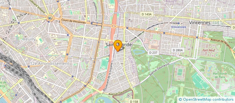 localisation de l'entreprise FORMASPHERE  PARIS