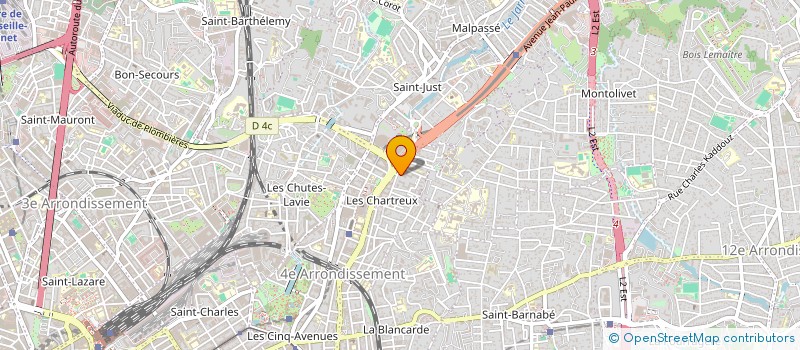 localisation de l'entreprise FORMASPHERE à MARSEILLE