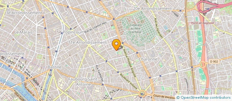 localisation de l'entreprise FORMAT à PARIS