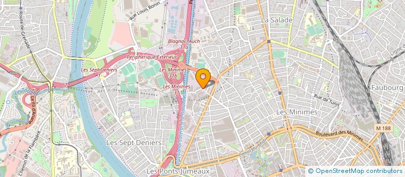 localisation de l'entreprise FORMAT à TOULOUSE