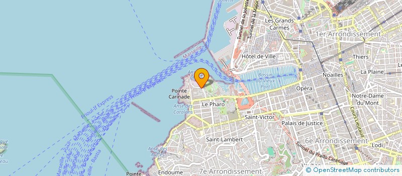 localisation de l'entreprise FORMAT AMELIO COMM INFORM LEGISL FACIL à MARSEILLE 7EME