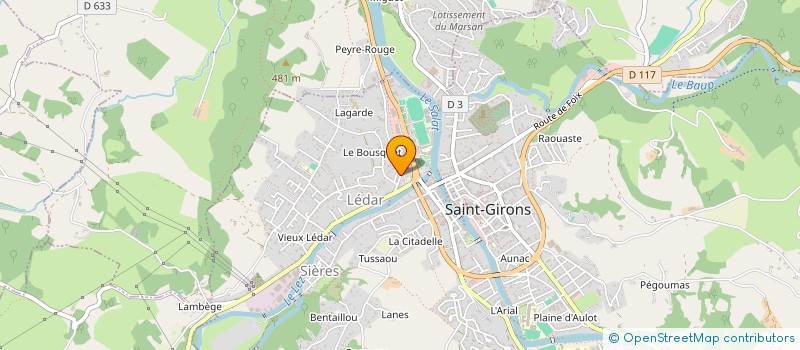 localisation de l'entreprise FORMAT CAFE à SAINT-GIRONS