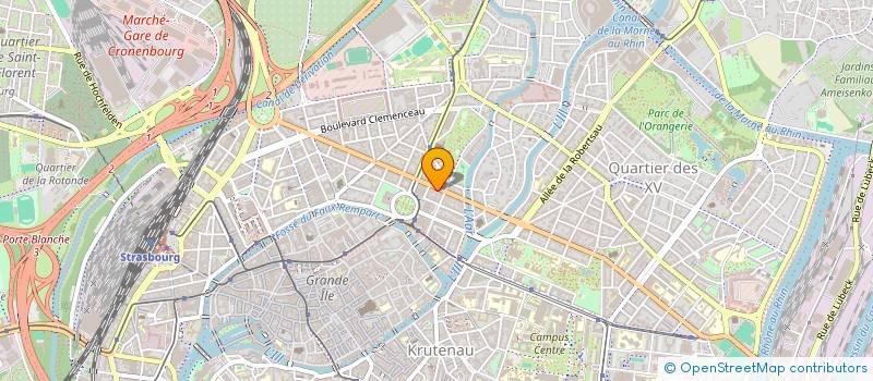 localisation de l'entreprise FORMAT-CONSEIL à STRASBOURG