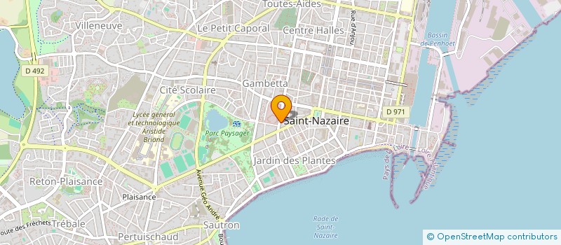 localisation de l'entreprise FORMAT CONSEIL ASSISTANCE LANGUES ETRANG à SAINT-NAZAIRE