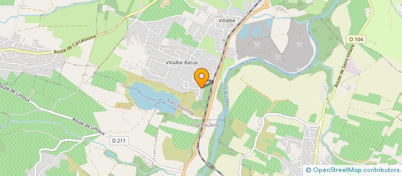 localisation de l'entreprise FORMAT - CONSEIL - TRAV ACTION FCTA  CARCASSONNE