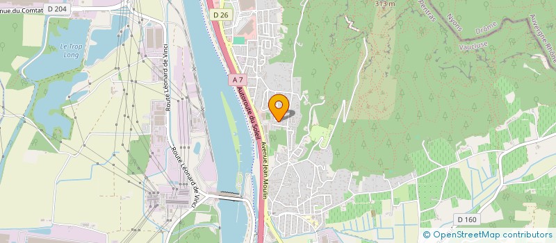 localisation de l'entreprise FORMAT ECONOMIE CONSEIL ADMINISTRATION  BOLLENE