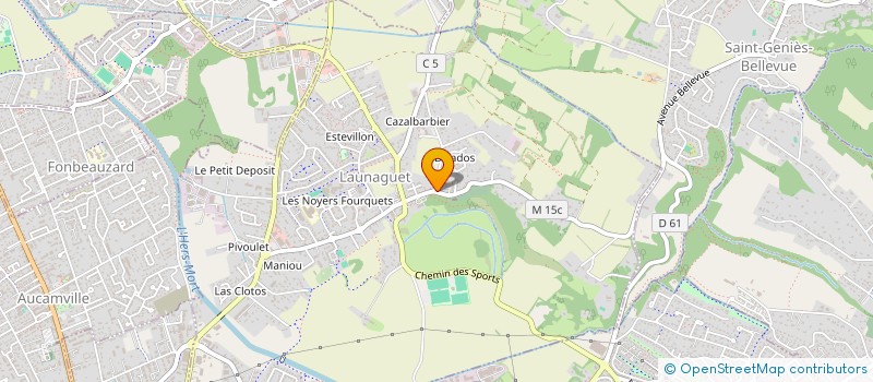 localisation de l'entreprise FORMAT ET DEVELOPPEMENT DES CARRIERES ARTISTIQUES à LAUNAGUET