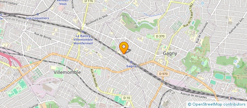 localisation de l'entreprise FORMAT FRANCE à VILLEMOMBLE