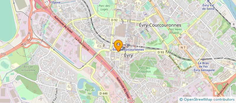 localisation de l'entreprise FORMAT INGENIEURS EN ECONOMIE STAT à EVRY-COURCOURONNES