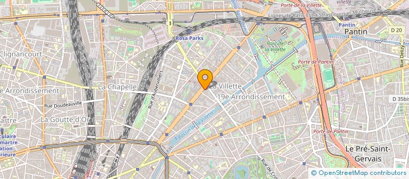 localisation de l'entreprise FORMAT KINE  PARIS