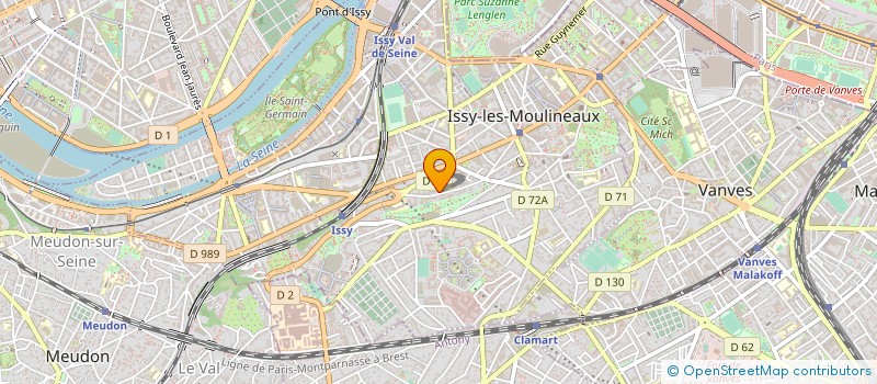 localisation de l'entreprise FORMAT LIBRE à ISSY-LES-MOULINEAUX