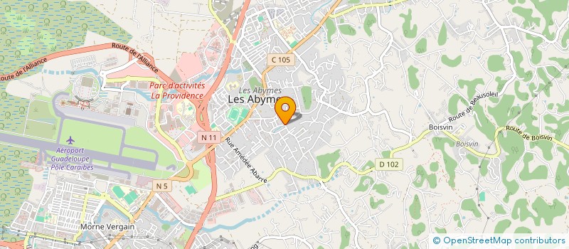 localisation de l'entreprise FORMAT MULTIMEDIAS MULTISERVICE SCOLAIRE à LES ABYMES