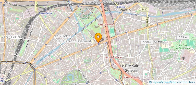 localisation de l'entreprise FORMAT'OSTEO  PARIS