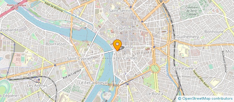 localisation de l'entreprise FORMAT ZERO  TOULOUSE