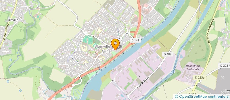 localisation de l'entreprise FORMATCAP  BLAINVILLE-SUR-ORNE