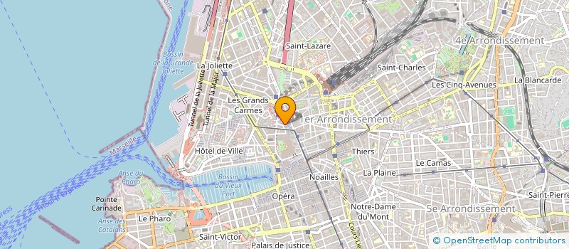 localisation de l'entreprise FORMATEC PRO SECURITE à MARSEILLE