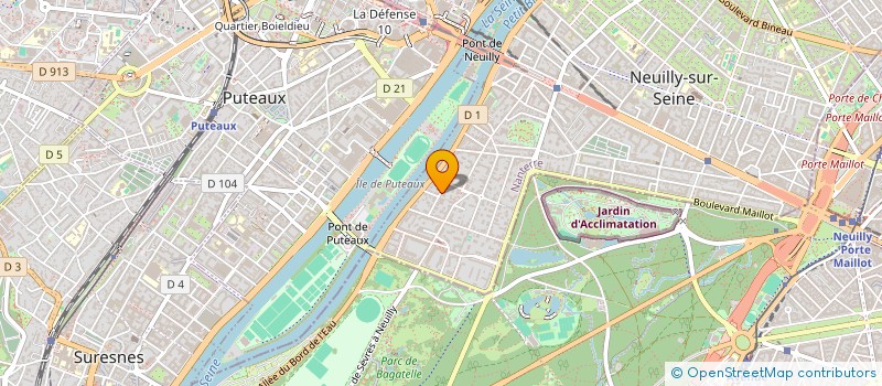 localisation de l'entreprise FORMATECH à NEUILLY-SUR-SEINE