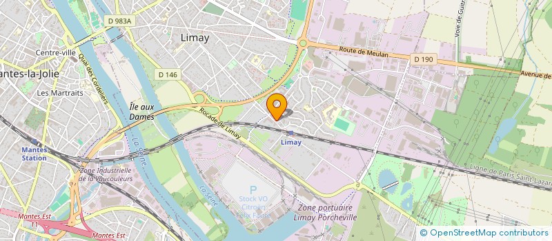 localisation de l'entreprise FORMATECH  LIMAY