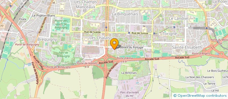 localisation de l'entreprise FORMATECH ACADEMIE  RENNES