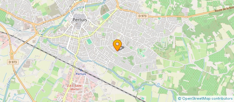 localisation de l'entreprise FORMATECH MDI  PERTUIS