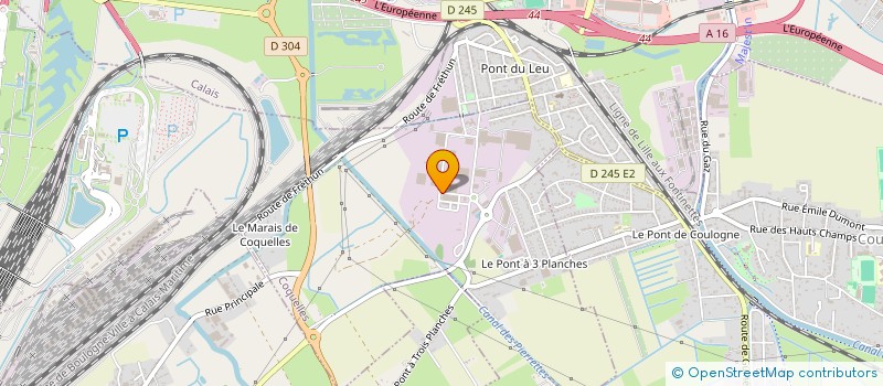 localisation de l'entreprise FORMATECHNIK à COQUELLES