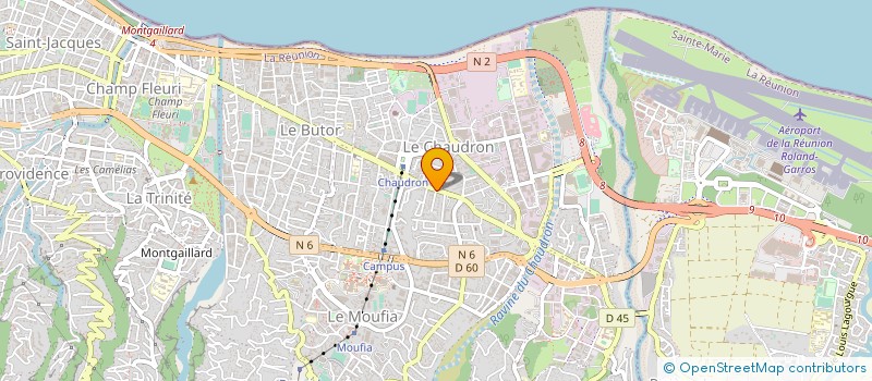 localisation de l'entreprise FORMATEURS DE BOURBON à SAINT-DENIS