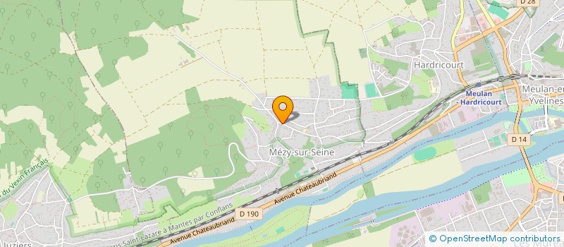 localisation de l'entreprise FORMATICE à MEZY-SUR-SEINE