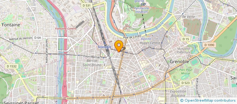 localisation de l'entreprise FORMATION 1  GRENOBLE