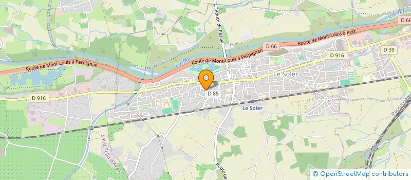 localisation de l'entreprise FORMATION 2.0  LE SOLER