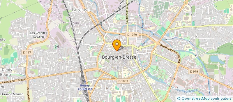 localisation de l'entreprise FORMATION A L'INGENIERIE PATRIMONIALE à BOURG-EN-BRESSE