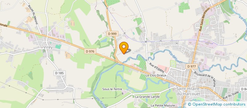 localisation de l'entreprise FORMATION A LA CONDUITE PROF EN SECURITE  GRANDPARIGNY