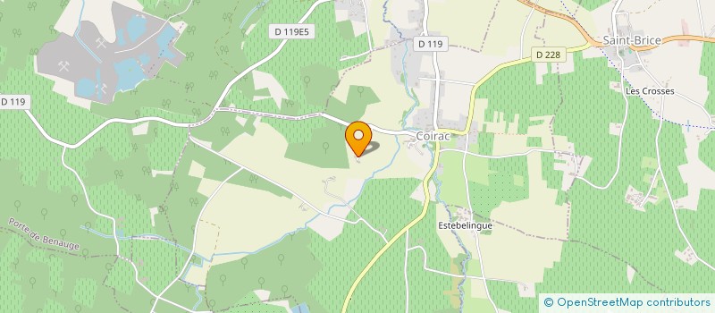 localisation de l'entreprise FORMATION ACTION ENTR EN SUD GIRONDE à COIRAC