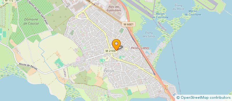 localisation de l'entreprise FORMATION ACTION INSERT RECHERCHE EMPLOI à PEROLS