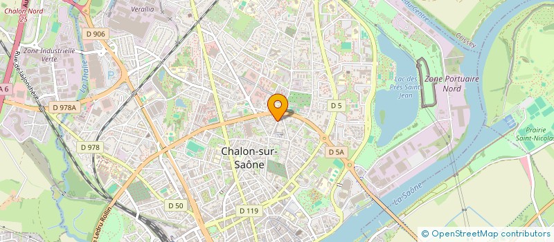 localisation de l'entreprise FORMATION AEROMODELISME CHALONNAISE à CHALON-SUR-SAONE