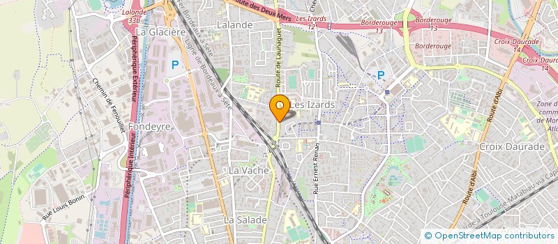 localisation de l'entreprise FORMATION AGENTS SURVEILLANCE & GARDIENN à TOULOUSE