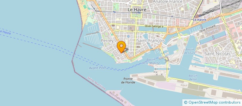 localisation de l'entreprise FORMATION AGORA à LE HAVRE