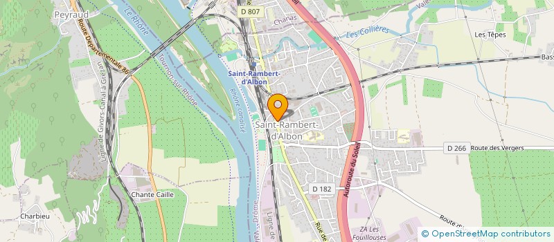 localisation de l'entreprise FORMATION ALBONNAISE ET RAMBERTOISE DE HANDBALL  ANNEYRON