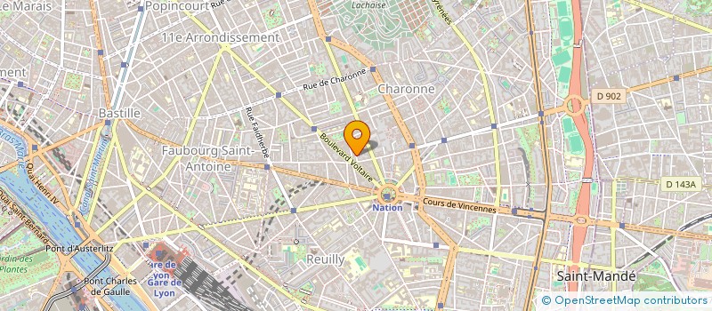 localisation de l'entreprise FORMATION ANTEN  PARIS