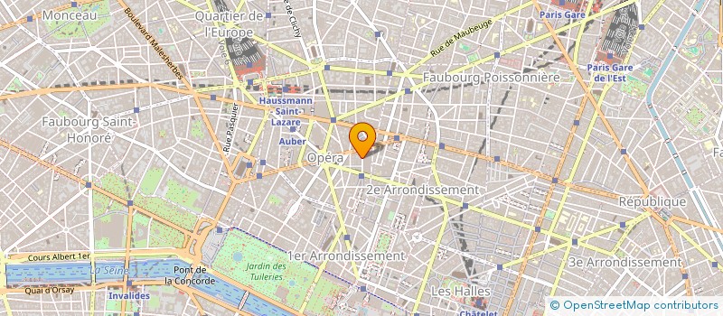 localisation de l'entreprise FORMATION APPLIQUEE AUX ASSURANCES  PARIS