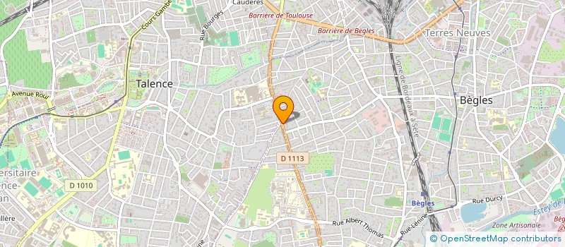 localisation de l'entreprise FORMATION AUDIT RESSOURCES HUMAINES à BEGLES