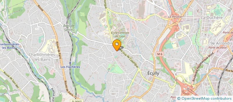 localisation de l'entreprise FORMATION BALMONT  ECULLY