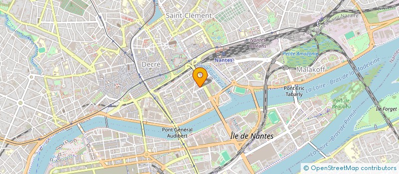 localisation de l'entreprise FORMATION CHR à NANTES
