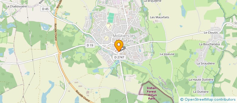 localisation de l'entreprise FORMATION COMMUNICATION COMMERCE SERVICE à MOUTIERS-LES-MAUXFAITS