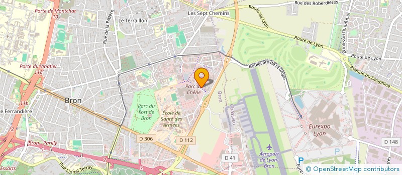 localisation de l'entreprise FORMATION CONSEIL ACHATS  BRON